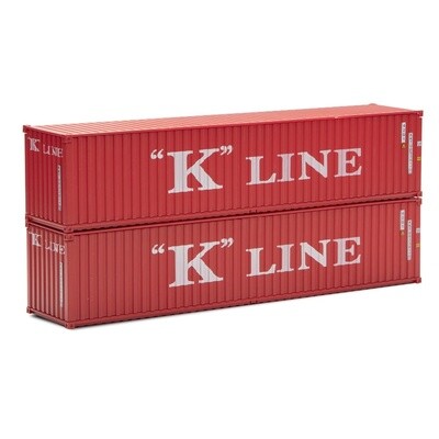 Set of 2 40 ft Containers - KLINE - 1:48
