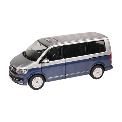Volkswagen Multivan T6 - Generation Six - Blue/Silver - 1:18