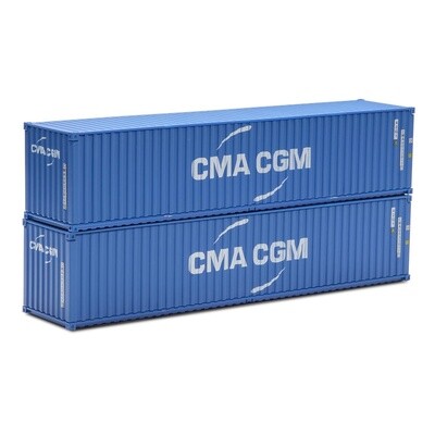 Set of 2 40 ft Containers - CMA CGM - 1:48