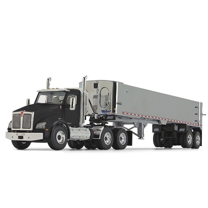 Kenworth T880 w/East Genesis Dump Trailer - Black