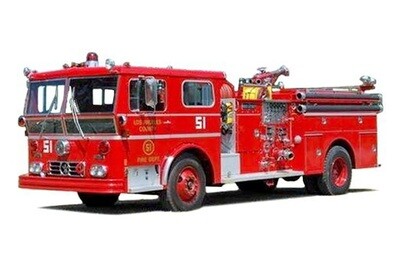 Ward LaFrance Ambassador P80 Fire Engine: LACoFD Engine 51