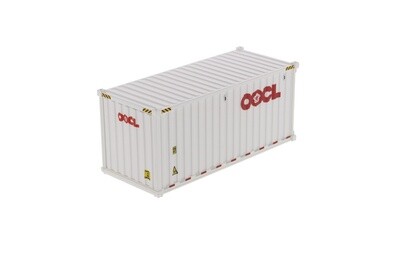 20&#39; Dry Goods Sea Container - OOCL White