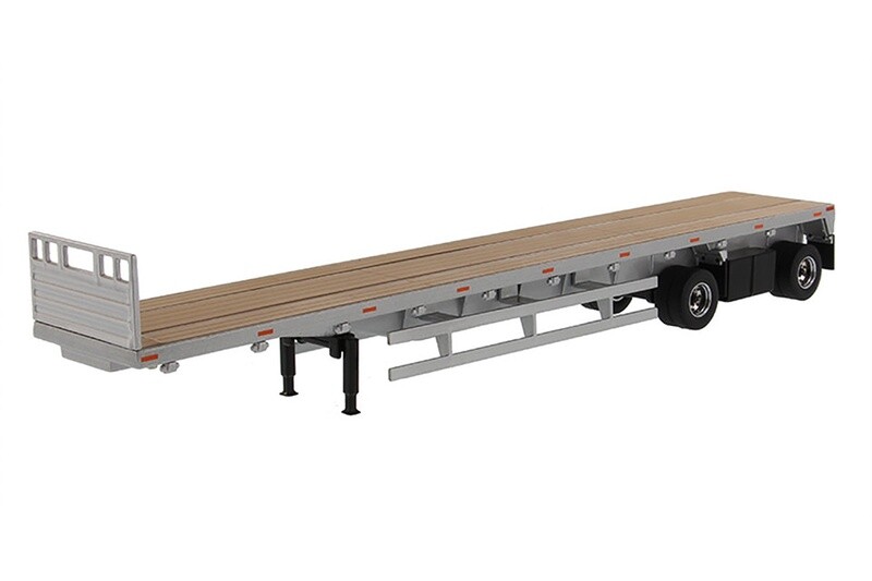 53&#39; Flatbed Trailer - Silver