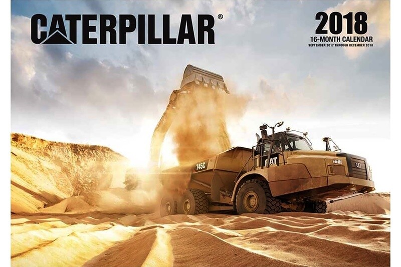 Calendar - 2018 - Caterpillar