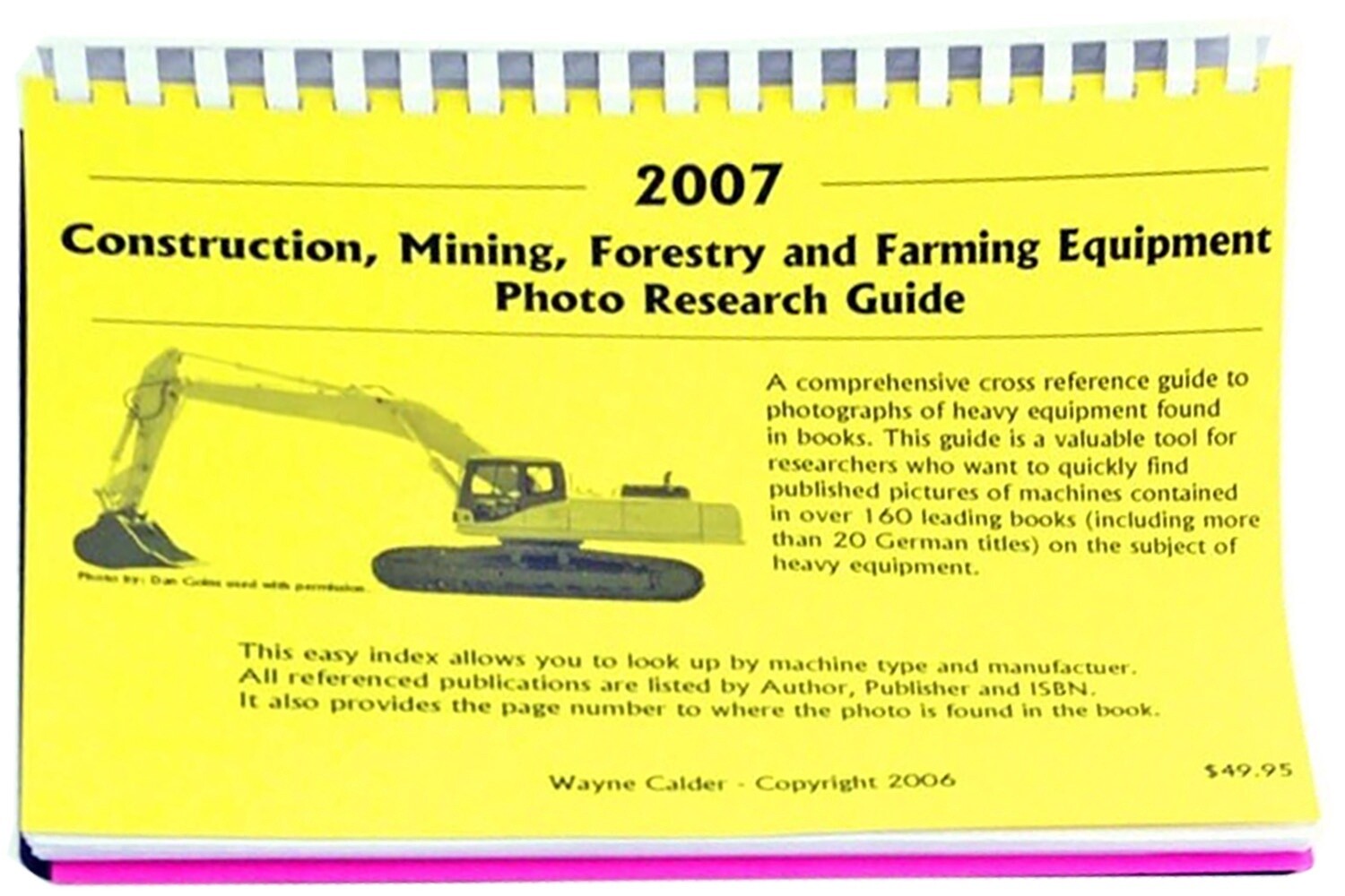 Heavy Equipment Photo Research Guide - Calder