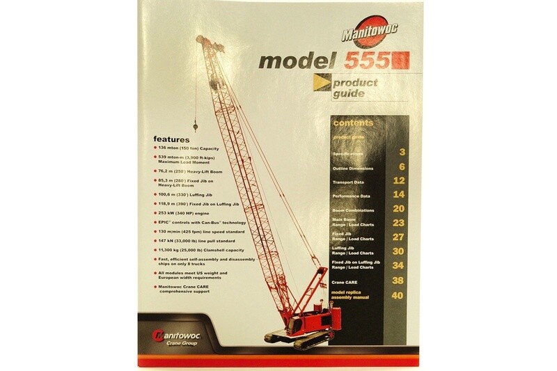 Manitowoc 555 Crawler Product Guide