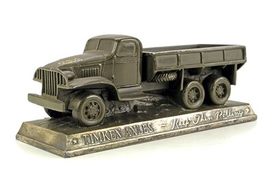 US Army Truck - Timken Axles Paperweight