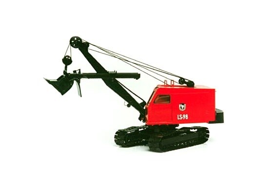 Link Belt LS-98 Shovel - Brass - 1:48