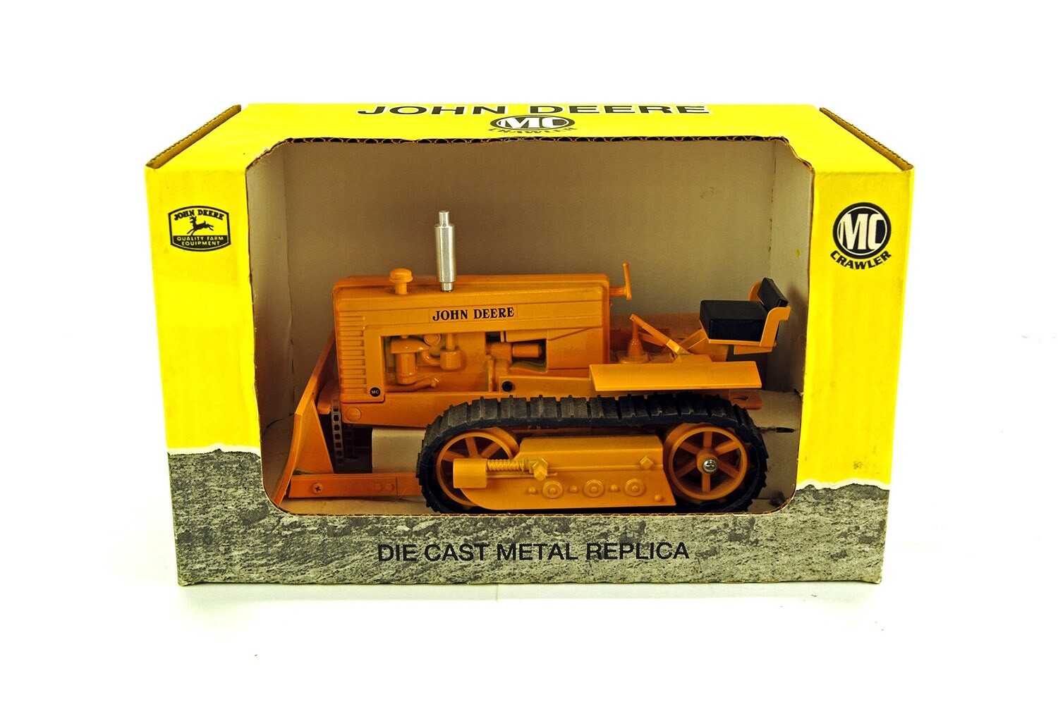 John Deere MC Crawler Tractor w/Blade - 1:16