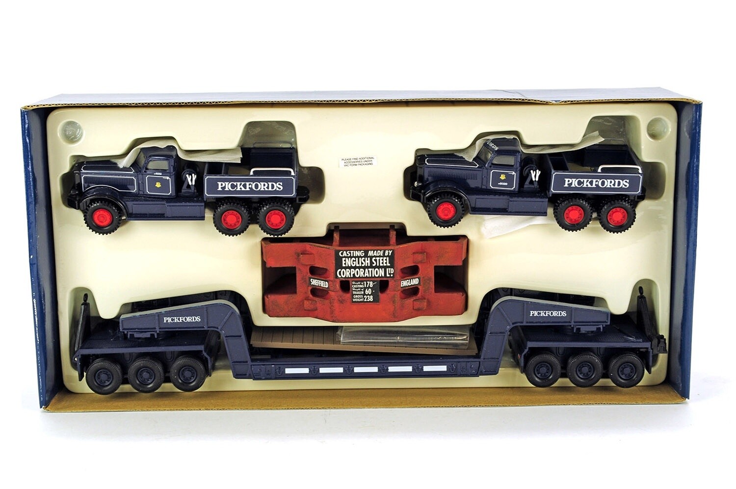 Diamond T Ballast Trucks w/24 Wheel Trailer &amp; Load - Pickfords