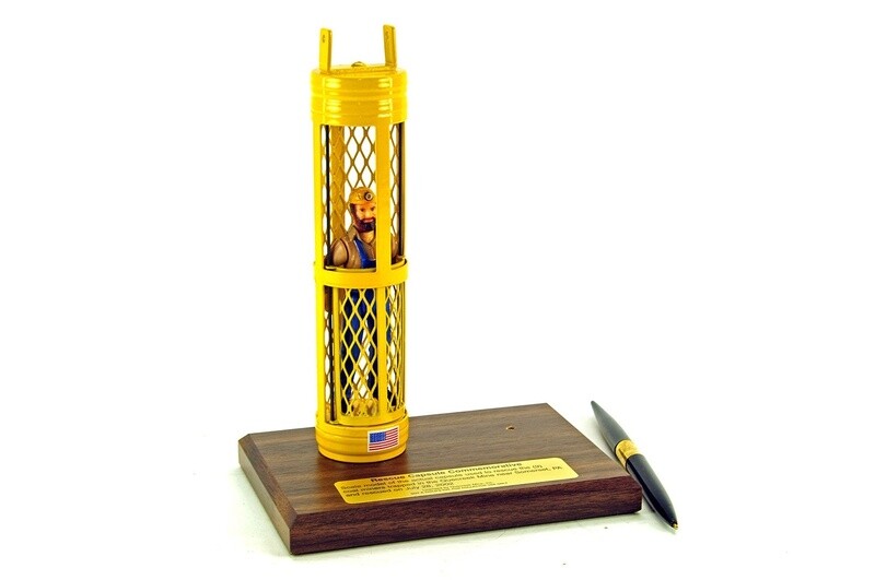 Commemorative Rescue Capsule Model - Quecreek Mine