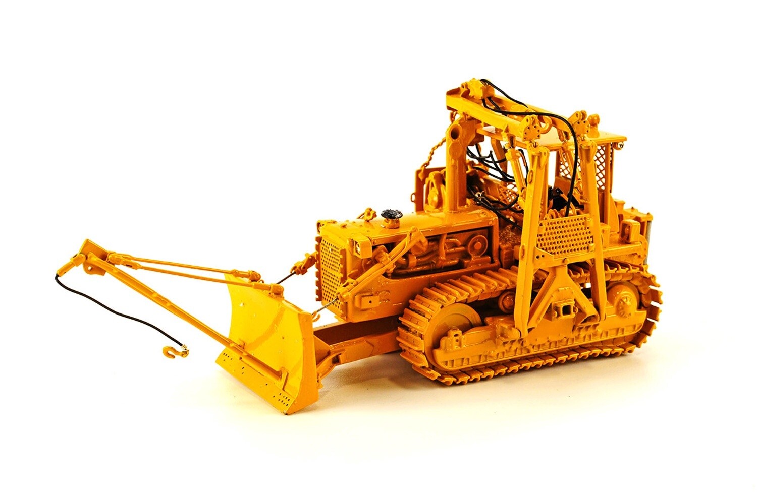 Caterpillar D&RGW Pipe Laying Dozer w/Attachment - Brass - 1:87