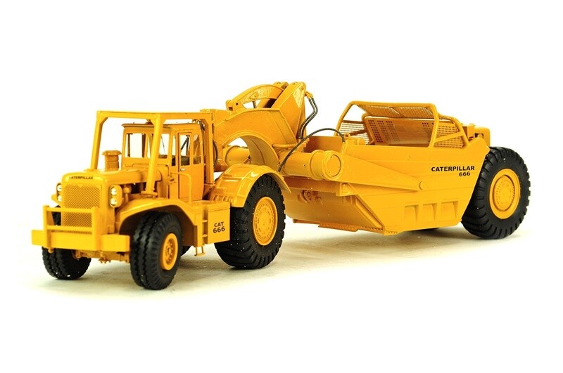 Caterpillar 666 Scraper with Cab