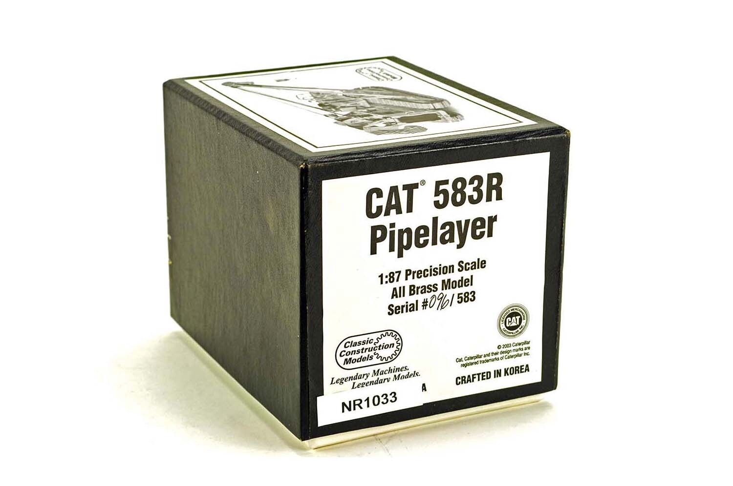 Caterpillar 583R Pipelayer - Brass - 1:87