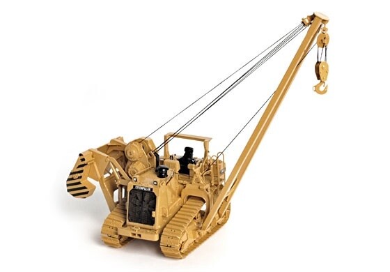 Caterpillar 583T Pipelayer w/Open ROPS - Brass - 1:48