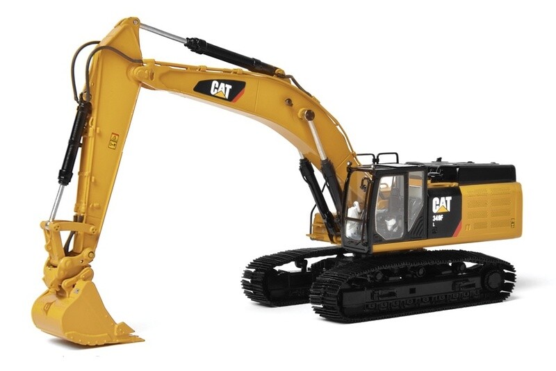 Caterpillar 349F L Excavator - Brass - 1:87 (NR)