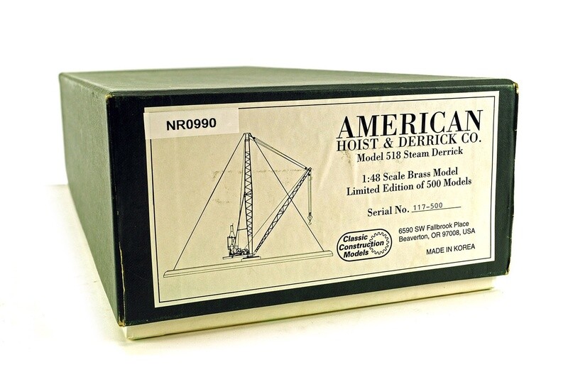 American 518 Hoist &amp; Derrick Model