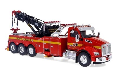Kenworth T880 Heavy Rescue - LA County Fire Department - 1:43