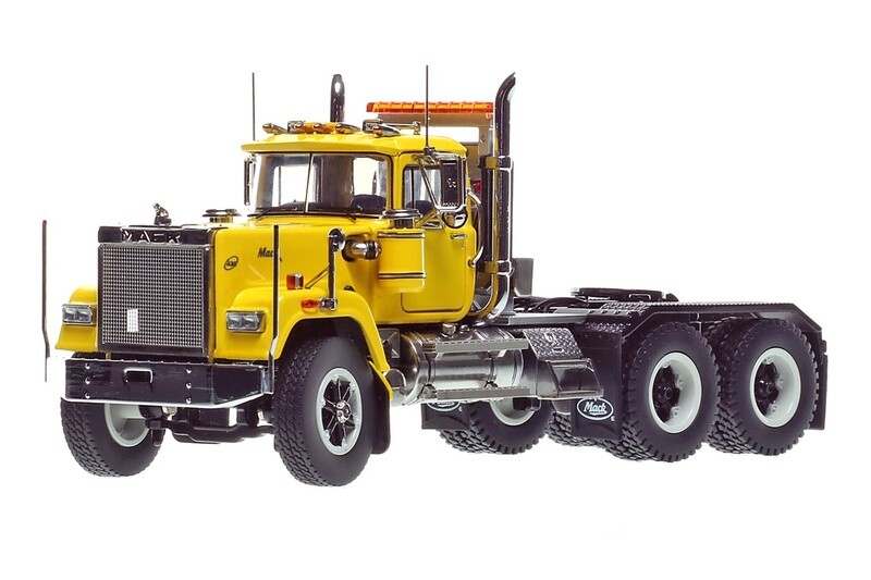 Mack Superliner Tandem Axle Heavy Spec - Yellow/Black