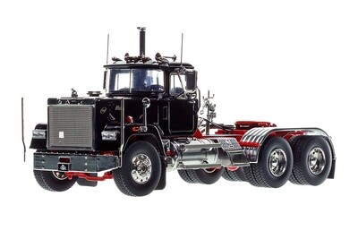 Mack Superliner Tandem Axle Tractor - Black/Red