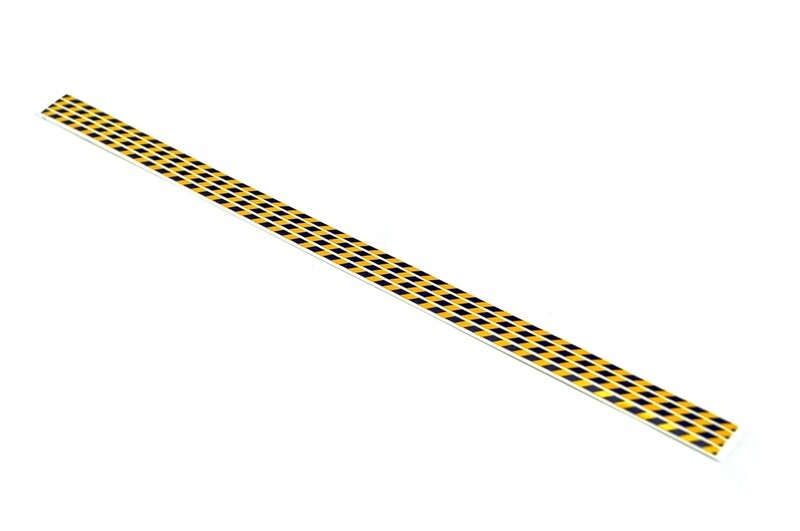 Hazard Stripes - 9 in long (4) -Yellow/Black