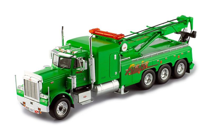 Peterbilt 359 Rotator Wrecker - Green - 1:43