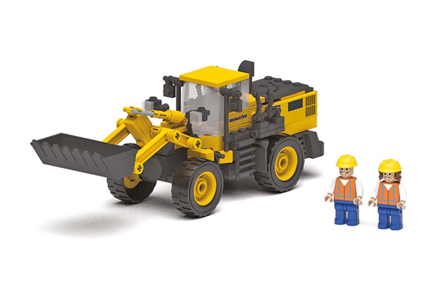 Komatsu Wheel Loader Lego Building Kit