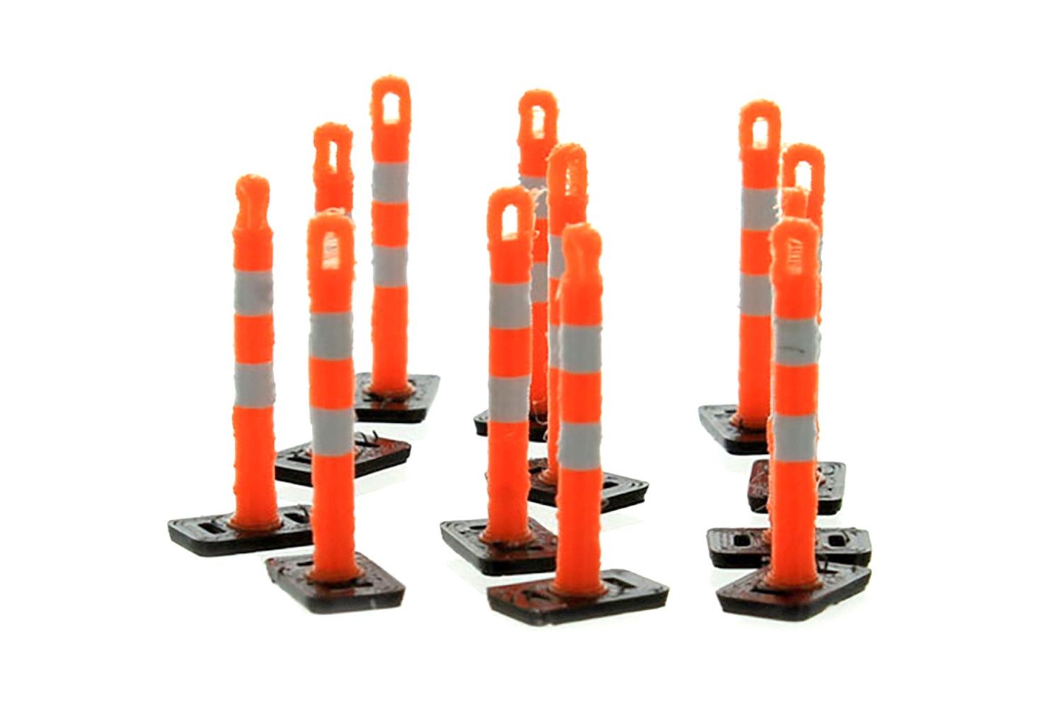 Lane Markers - Orange (Set of 12)