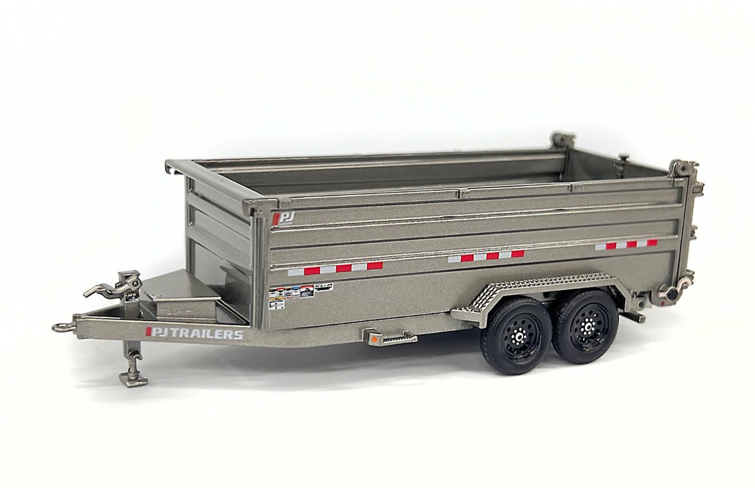 PJ Trailers Dump Trailer - Silver