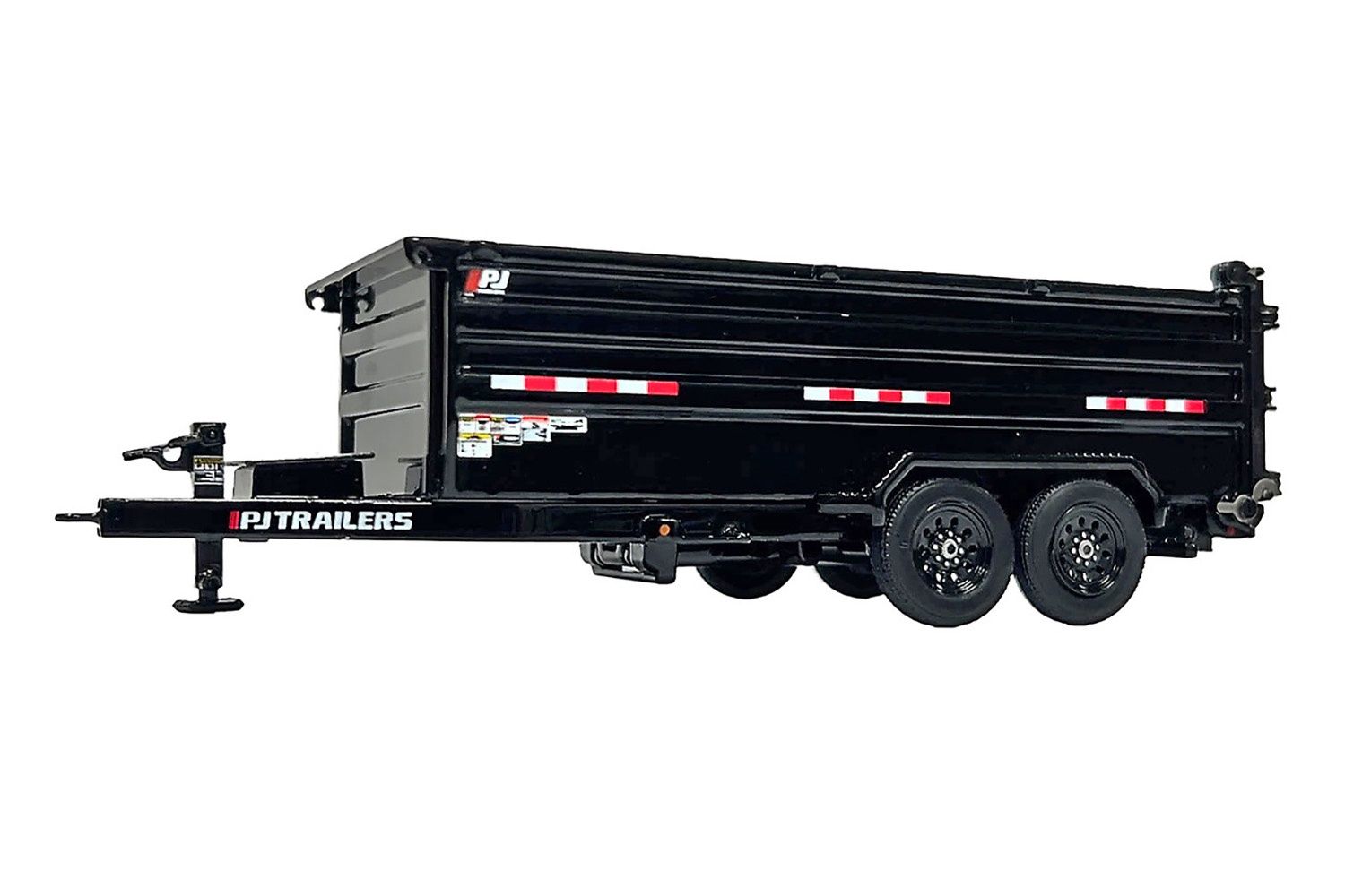 PJ Trailers Dump Trailer - Black