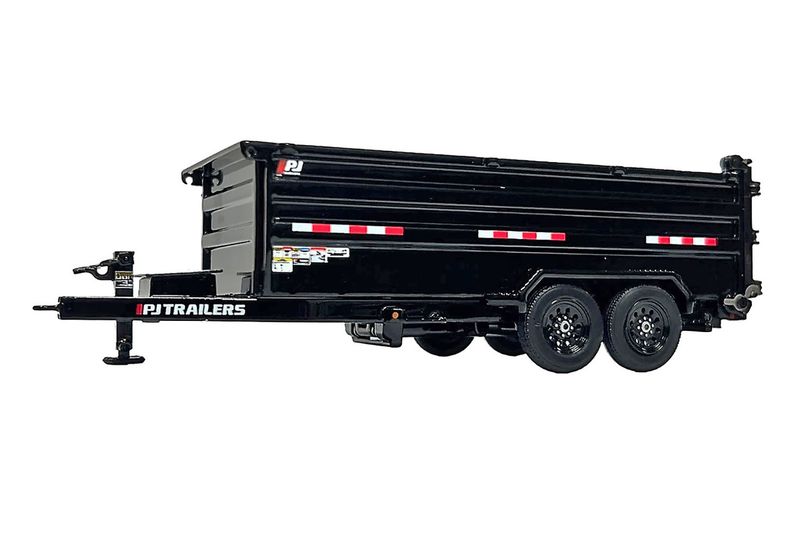 PJ Trailers Dump Trailer - Black