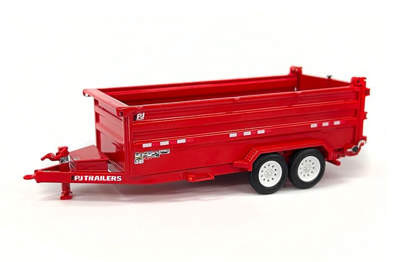 PJ Trailers Dump Trailer - Red