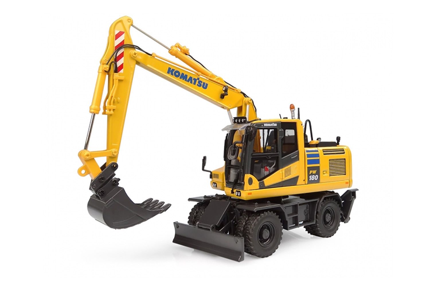 Komatsu PW180-11  Wheeled Excavator w/Bucket &amp; Jackhammer