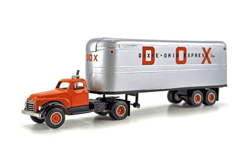 GMC Semi &amp; Trailer - Dixie Ohio Express - 1:55