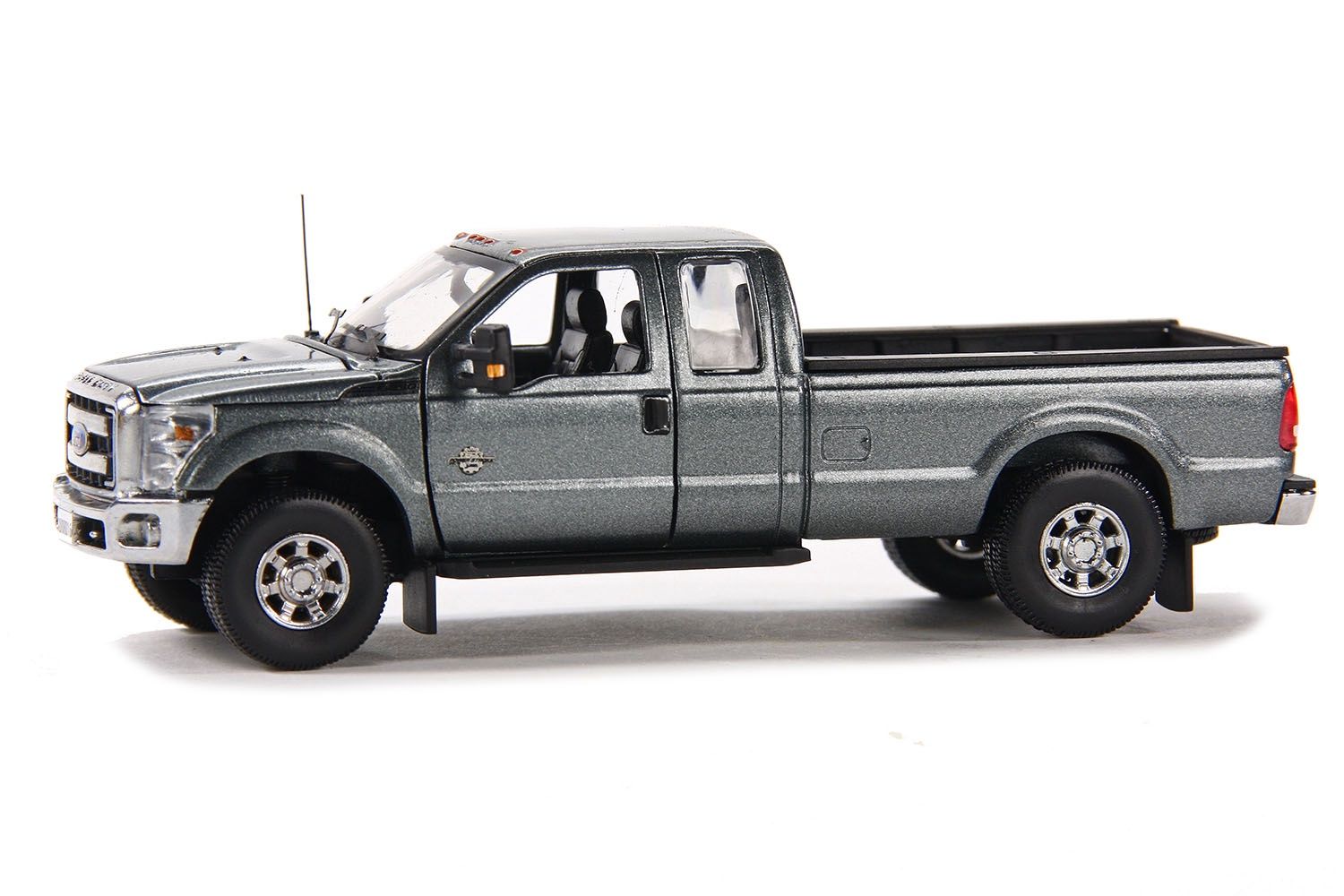 Ford F250 Pickup Truck w/Super Cab &amp; 8ft Bed - Gray