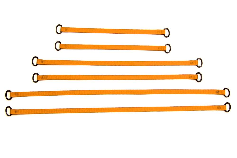 Lifting Straps (Set of 6), Color: Orange, Scale: 1:50 Scale