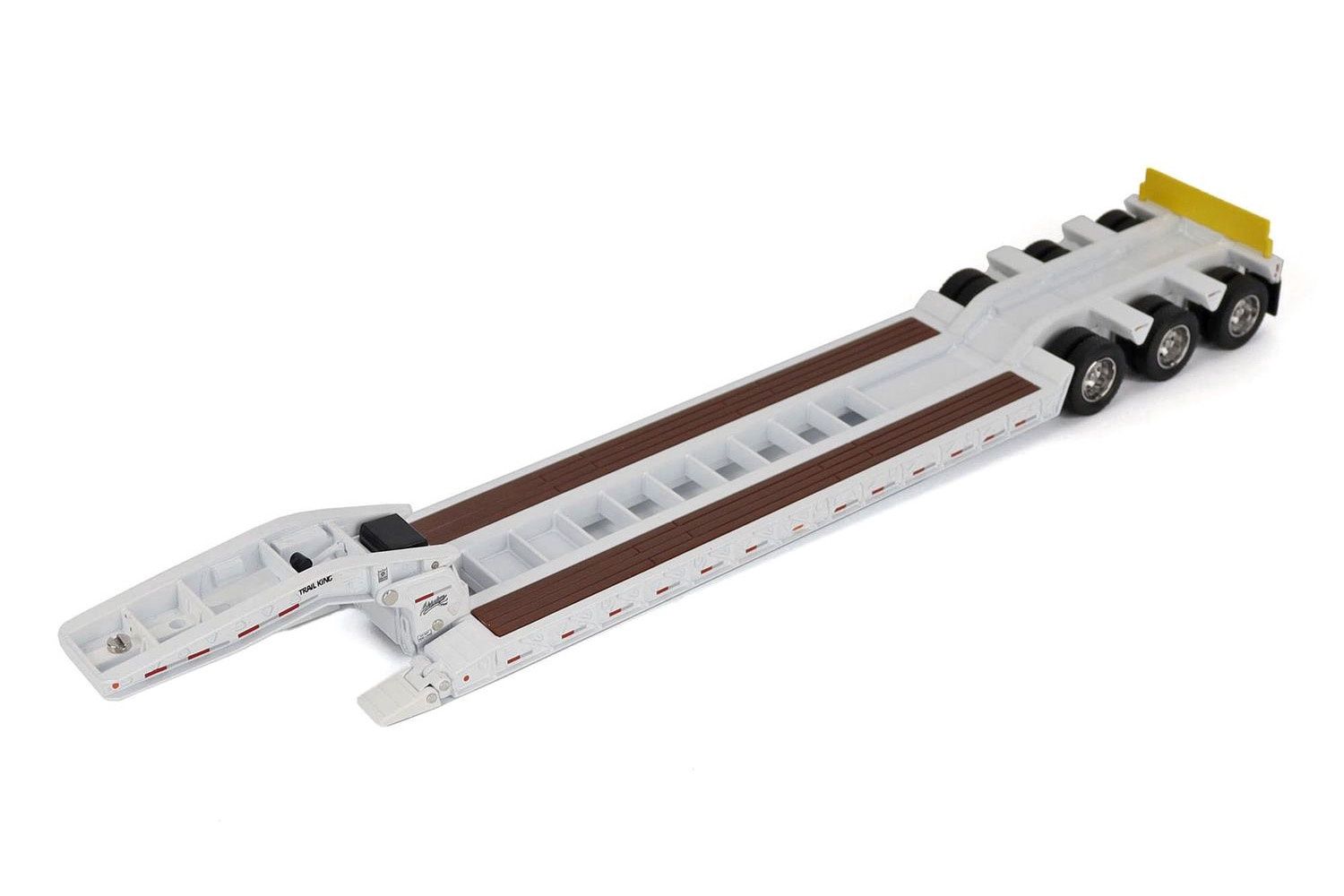 Trail KingTK120 HDG 3-Axle Lowboy - White