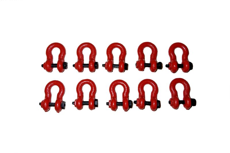 Shackles w/Pin - 200 Ton (Set of 10)