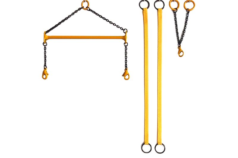 Spreader Bar w/Straps &amp; Siamese Hook Adapter - 1:87