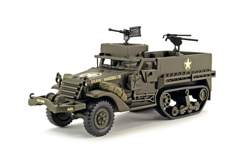 White M3A1 Half Track - 1:48