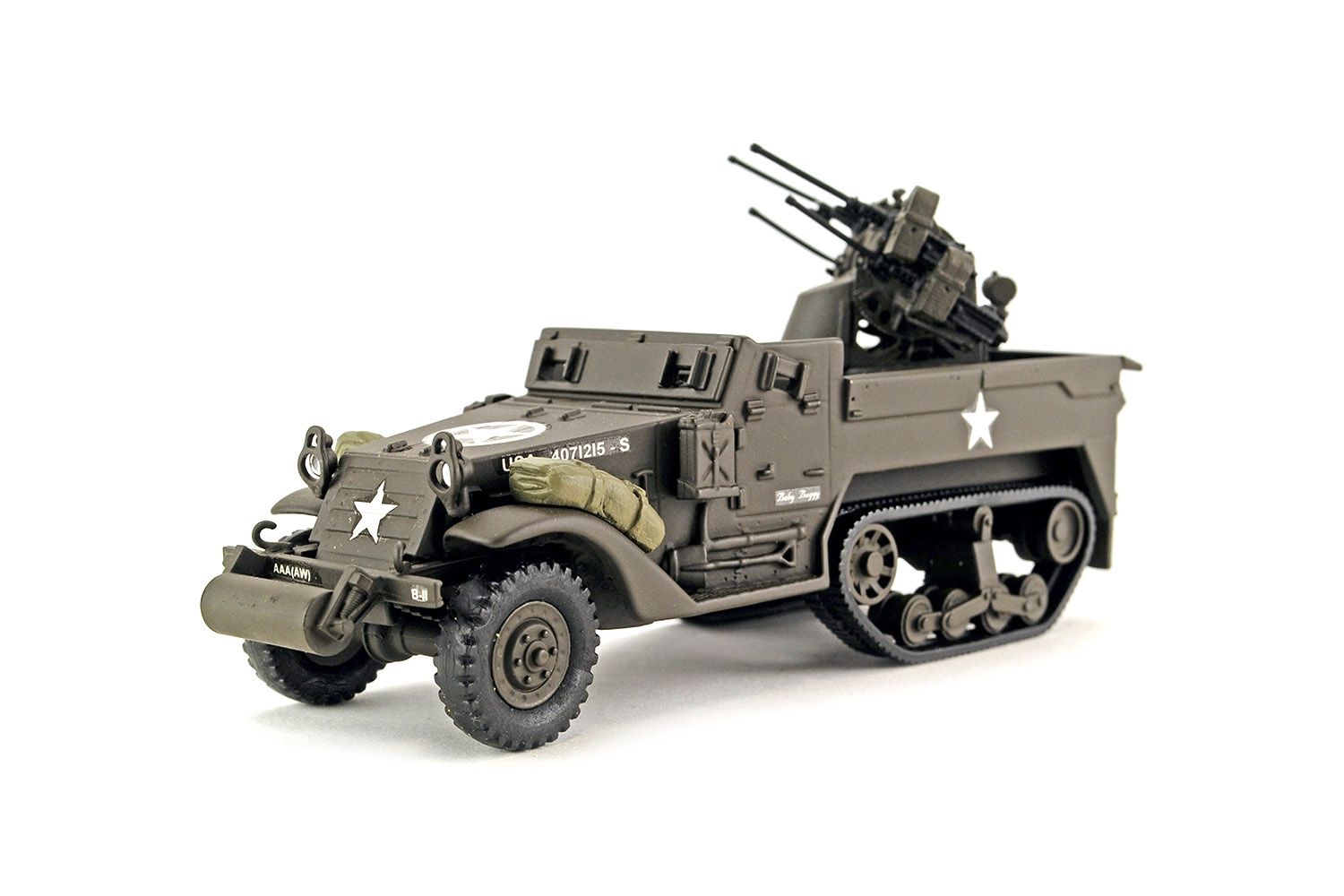 White M16 Half Track - Baby Buggy - 1:48