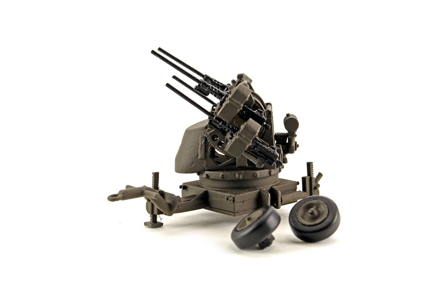 Quad Gun Trailer - Fixed - 1:48