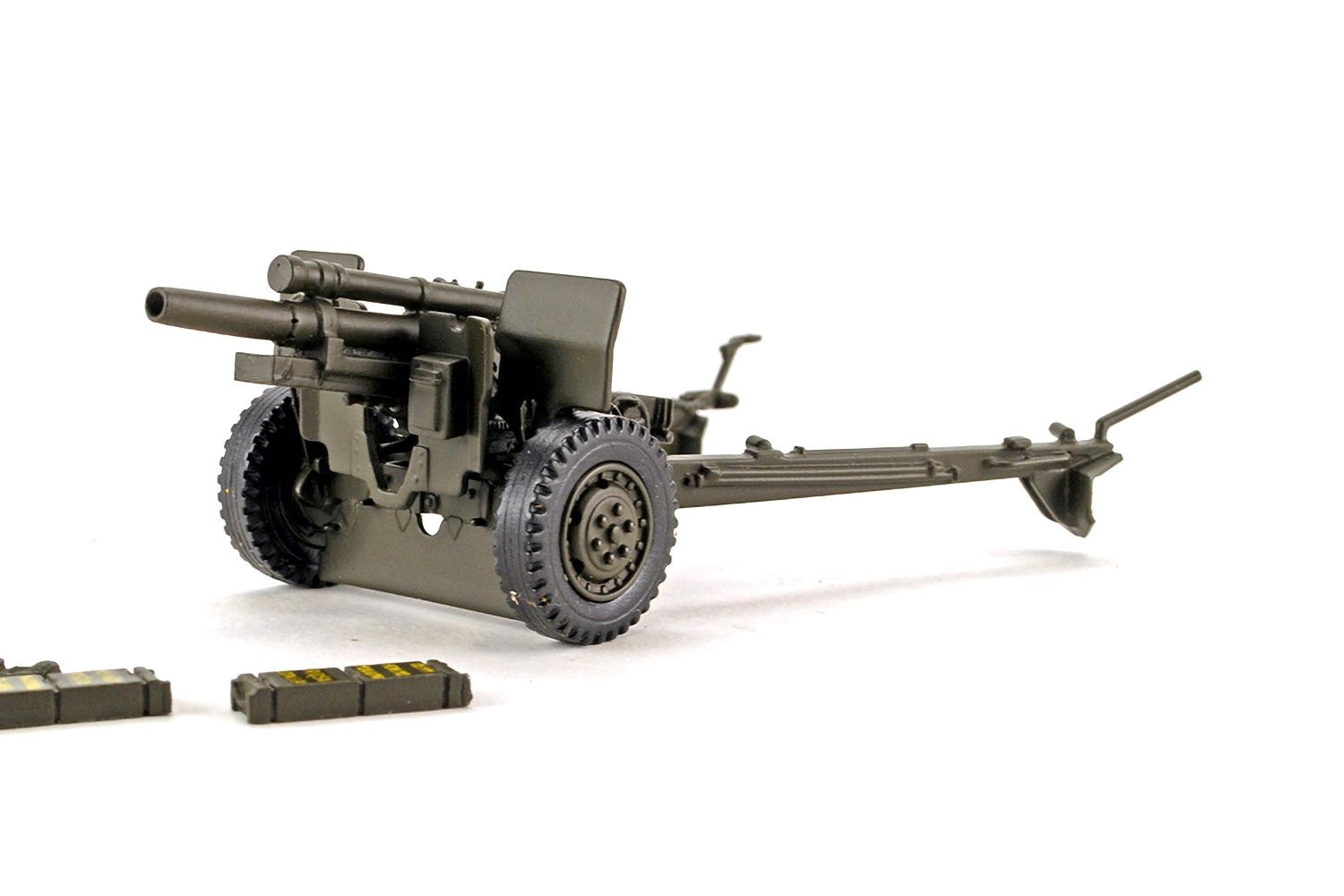 Howitzer M2 M Trailer - Emplaced - 1:48