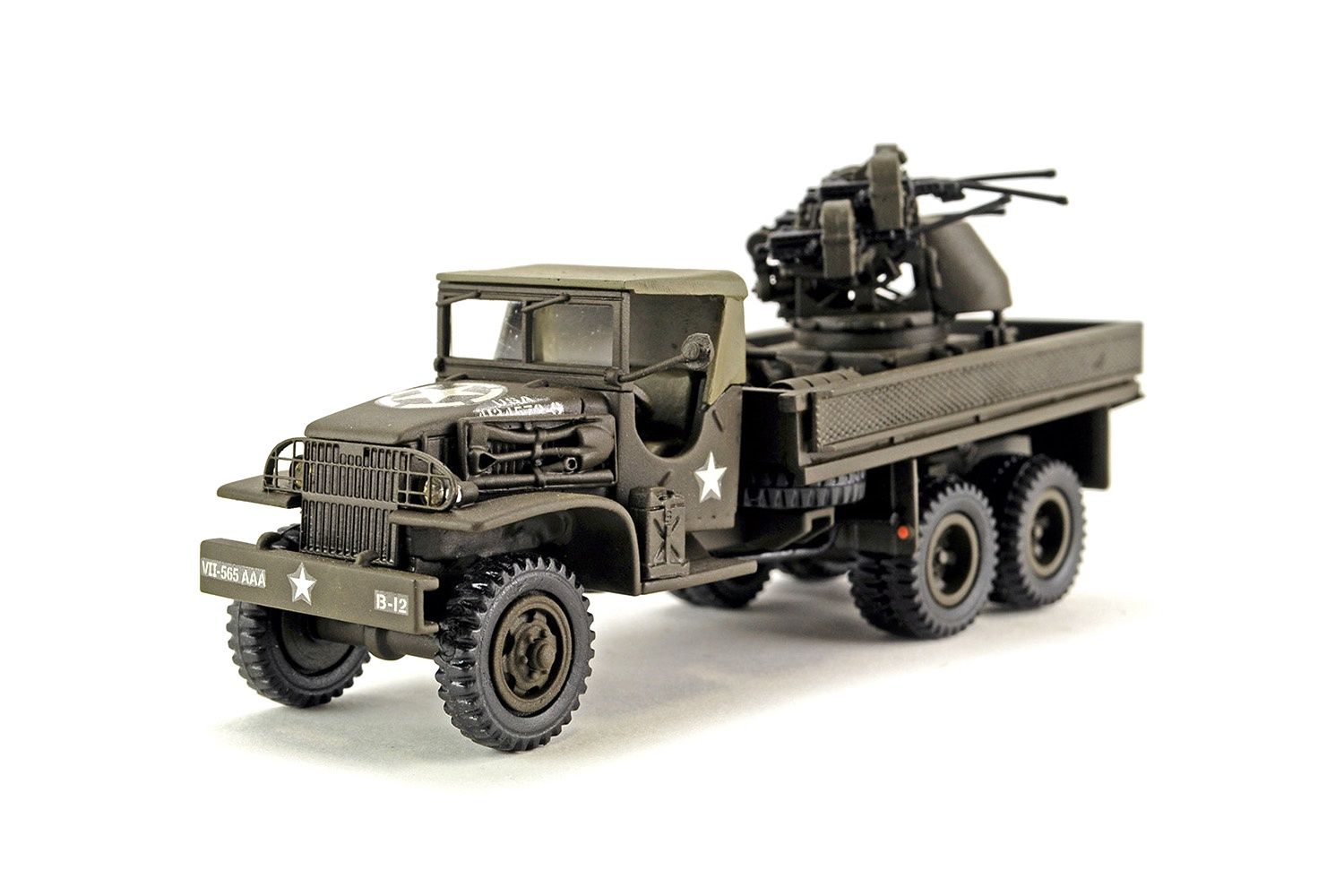 GMC CC KW-353 Gun Truck w/ Maxon Quad 50 - 1:48