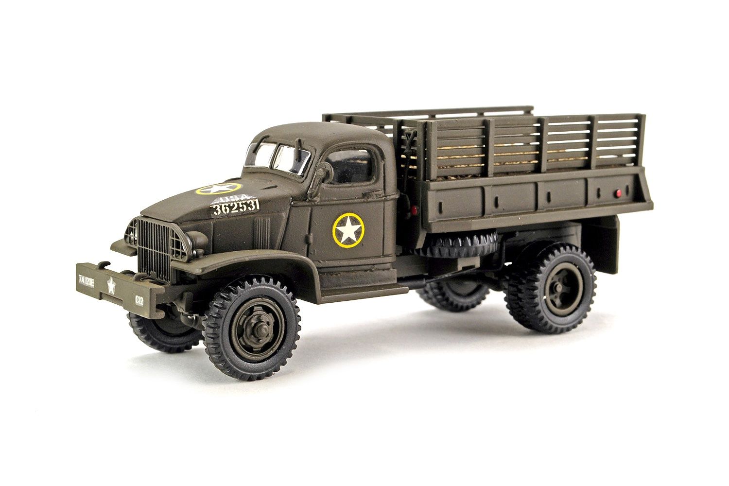 Chevrolet 4x4 Dump Truck w/ Winch - 1:48