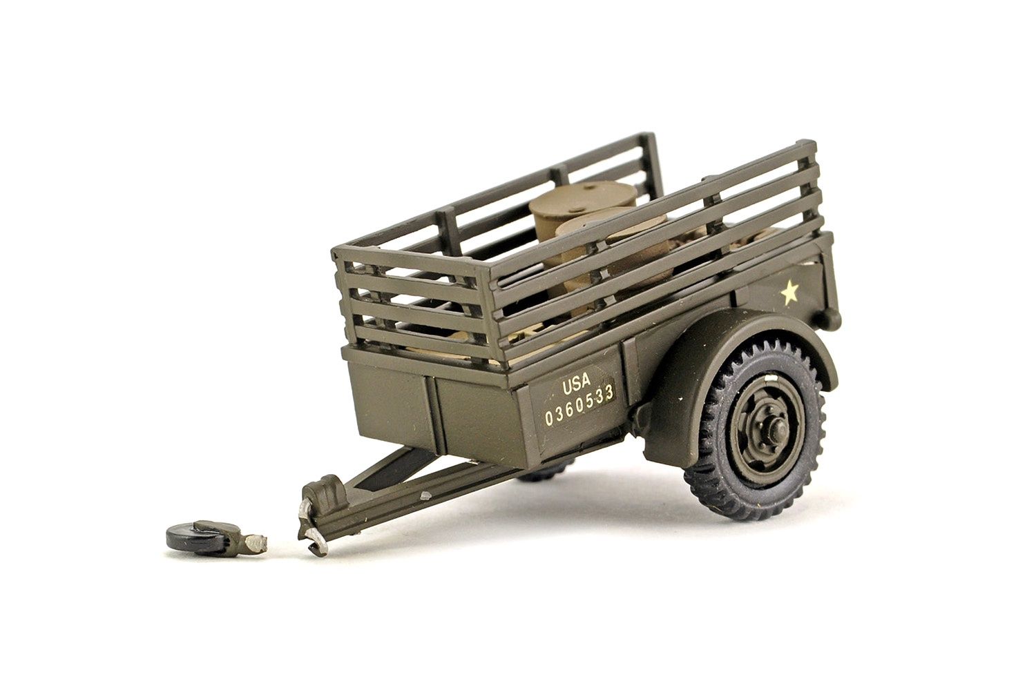 Ben Hur One Ton Trailer w/ Cargo - 1:48