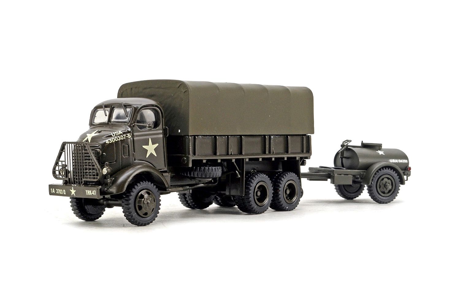 GMC AFKWX 353 6x6 w/Water Tank Trailer - 1:48