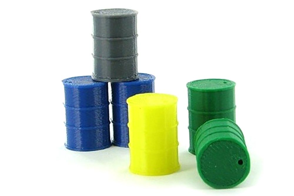 55 Gallon Barrels - Set of 6 - Assorted Colors
