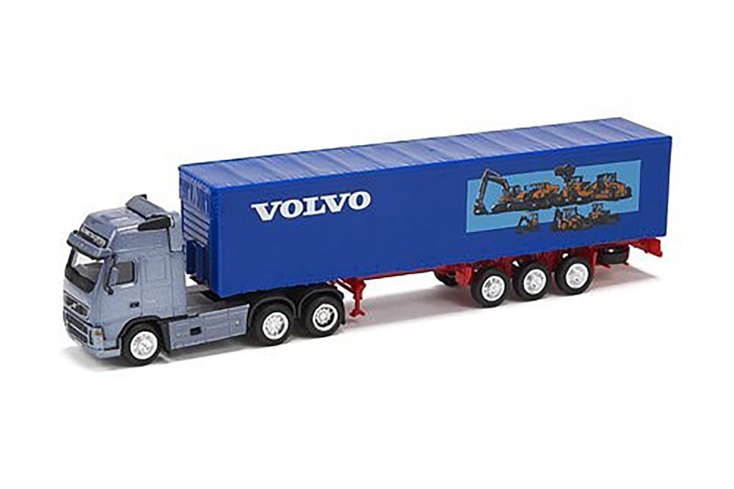 Volvo FH12 Bluemet Curtaintrailer - 1:87