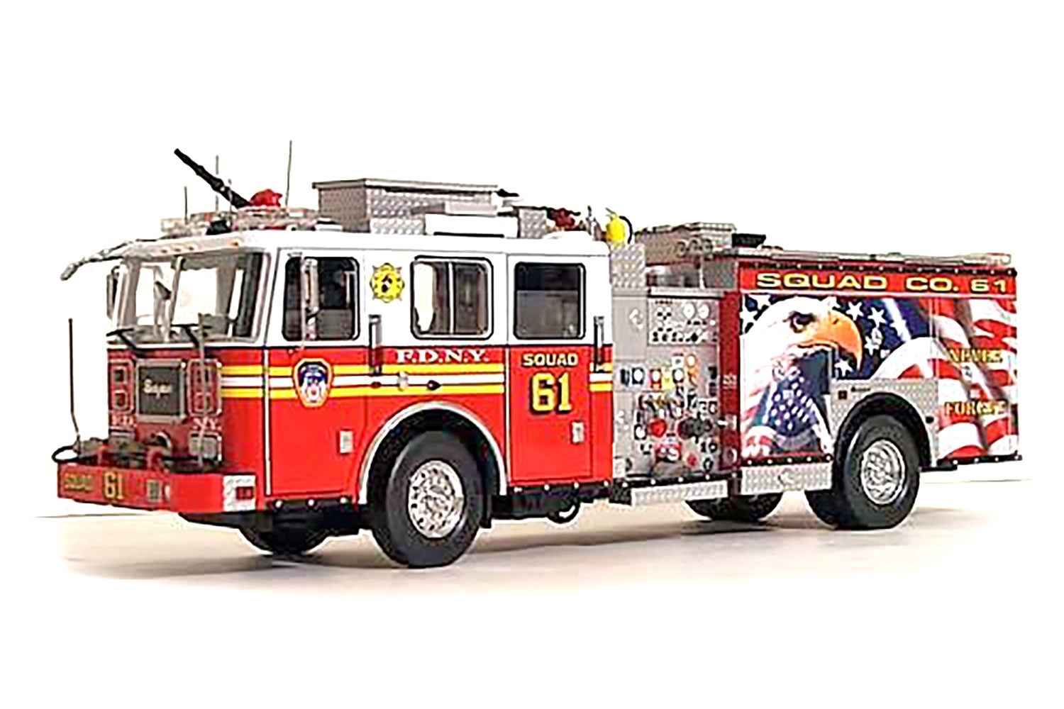 Seagrave FDNY Squad 61 - 1:32